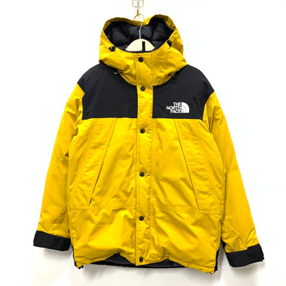 【中古品】【メンズ】 THE NORTH FACE ザ・ノースフェイス ND91930 マウンテンダウンジャケット ブランド 古着 144-250202-gm-32-fuz サイズ：M カラー：イエロー 万代Net店