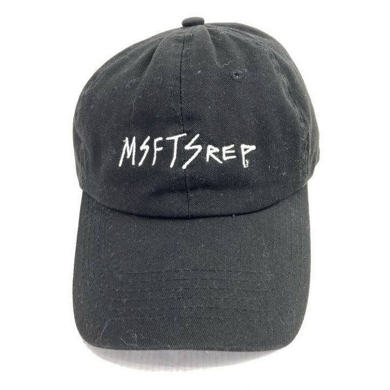 【中古品】【メンズ】 MSFTSREP ミスフィッツレップ FREEHAND LOGO HAT フリーハンドロゴハット 帽子 185-260130-ky-02-fuz サイズ：フリー カラー：ブラック 万代Net店