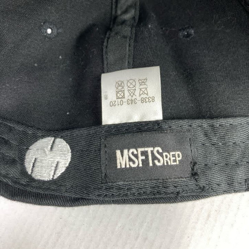 【中古品】【メンズ】 MSFTSREP ミスフィッツレップ FREEHAND LOGO HAT フリーハンドロゴハット 帽子 185-260130-ky-02-fuz サイズ：フリー カラー：ブラック 万代Net店