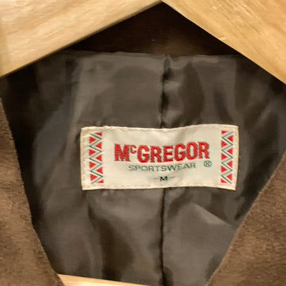 【中古品】【メンズ】 McGregor マックレガー MW11-2602 スエードジャケット アウター ブランド 古着 145-250216-gm-30-fuz サイズ：M カラー：ブラウン 万代Net店