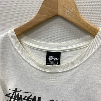 【中古品】【メンズ】 STUSSY ステューシー GANG STARR TEE 半袖Tシャツ カットソー トップス ブランド 古着 142-250202-gm-23-fuz サイズ：XL カラー：ホワイト 万代Net店