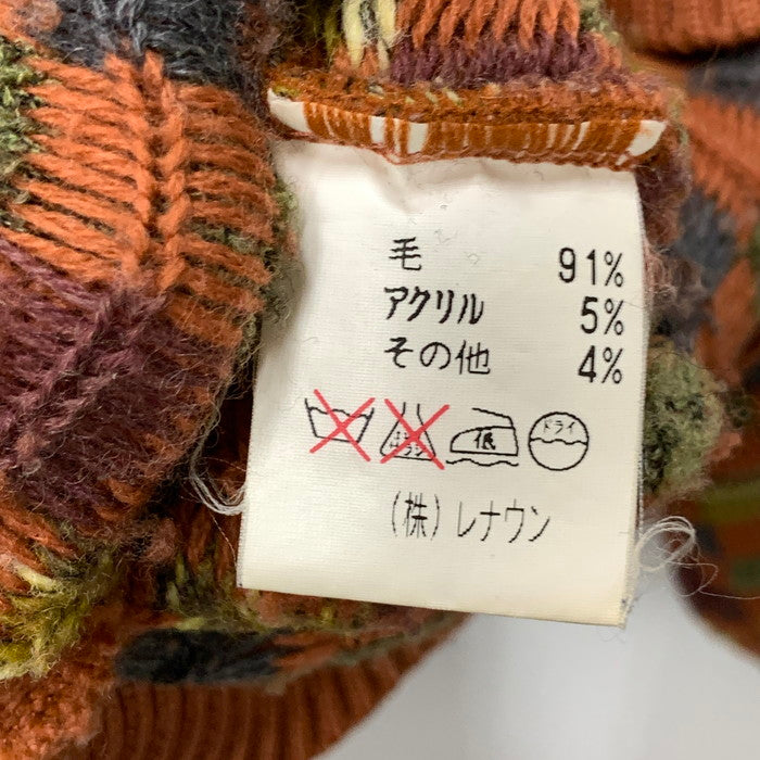 【中古品】【メンズ】 PRINGLE SWEATER セーター ニット トップス ブランド 古着 145-250413-gm-09-fuz サイズ：L カラー：マルチカラー 万代Net店