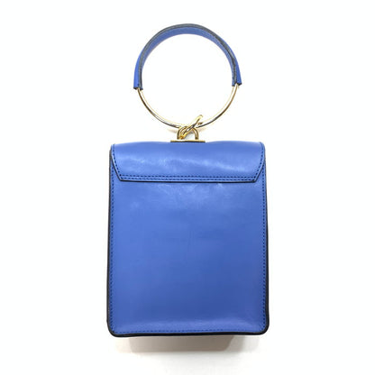 【中古品】【レディース】 MAISONVINCENT メゾンヴァンサン レザー チェーン バッグ ショルダーバッグ ハンドバッグ ブランド カバン 188-250309-gm-34-fuz カラー：ブルー 万代Net店