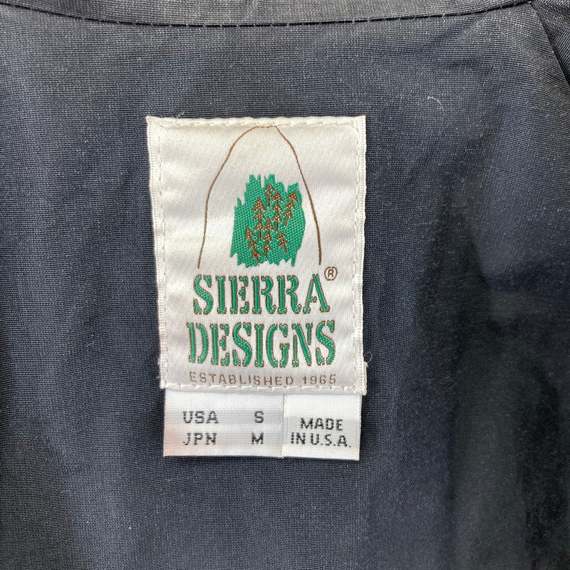 【中古品】【メンズ】 SIERRA DESIGNS シェラデザイン 7910 ORIGINAL MOUNTAIN PARKA オリジナル マウンテン パーカー ジャケット アウター ブランド 古着 144-250205-mh-03-fuz サイズ：M カラー：ブラック 万代Net店