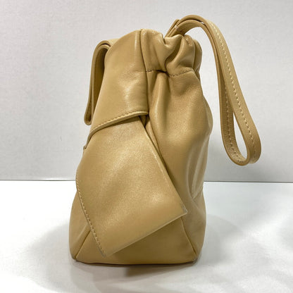 【中古品】【レディース】 JIL SANDER ジルサンダー J08WD0030 BOW POUCH BAG ポーチ バッグ カバン ブランド 180-250207-mh-05-fuz カラー：イエロー 万代Net店