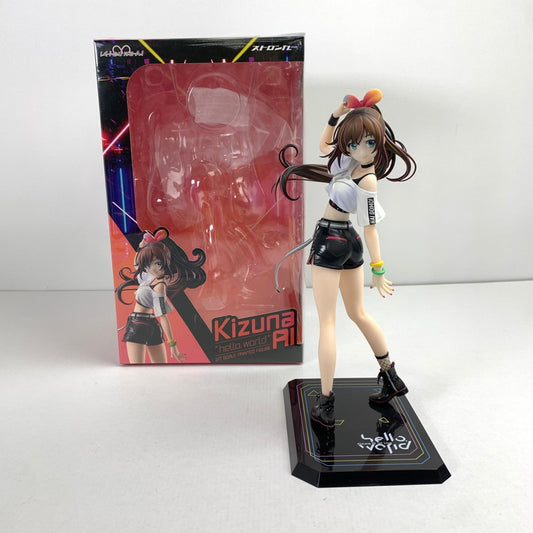 【中古美品】 ストロンガー 限定販売 キズナアイ “hello，world” 1 7 フィギュア 053-260318-ky-13-fuzh 万代Net店