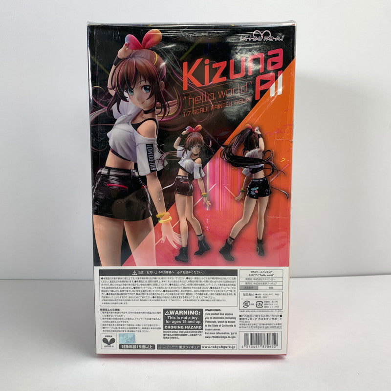 【中古美品】 ストロンガー 限定販売 キズナアイ “hello，world” 1 7 フィギュア 053-260318-ky-13-fuzh 万代Net店