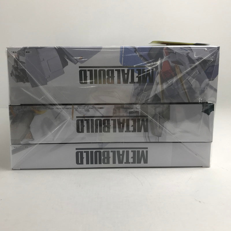 【中古品】 完備品 METAL BUILD ストライクガンダム -METAL BUILD 10th Ver.＆エール・ソード・ランチャーストライカーパックセット 056-260209-io-31-fuzh 万代Net店