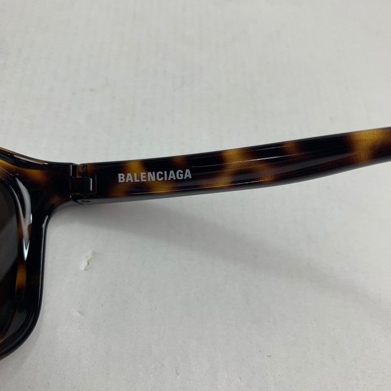 【中古品】【メンズ】  BALENCIAGA BB0151S アジャステッドフィット スクエアサングラス バレンシアガ 183-250208-st-07-fuz カラー：ブラウン 万代Net店