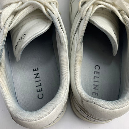 【中古品】【メンズ】  CELINE MU0222 スニーカー セリーヌ 183-250208-st-01-fuz サイズ：40 カラー：ホワイト 万代Net店