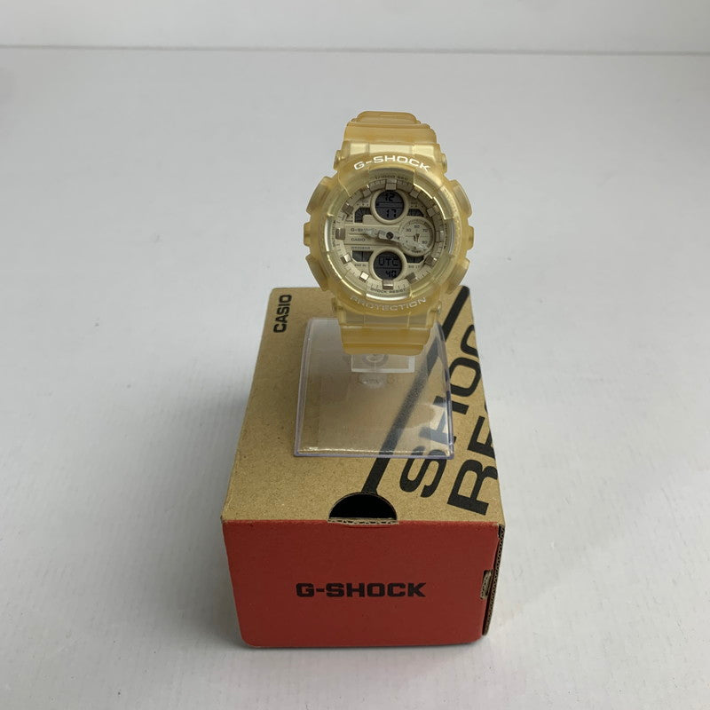 【中古品】【メンズ】 G-SHOCK GMA S140NC 腕時計 時計 ジーショック 196-250208-st-09-fuz カラー：イエロー 万代Net店