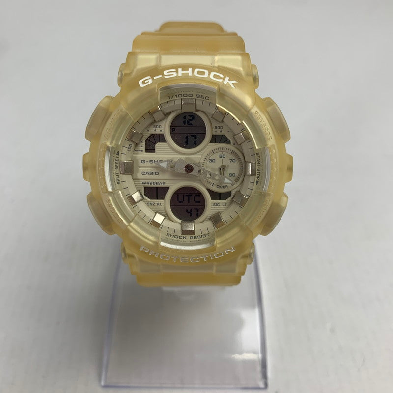 【中古品】【メンズ】  G-SHOCK GMA S140NC 腕時計 時計 ジーショック 196-250208-st-09-fuz カラー：イエロー 万代Net店