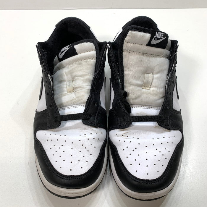 【中古品】【メンズ】 NIKE ナイキ DD1391-100 DUNK LOW RETRO ダンクロー スニーカー 160-250215-gm-37-fuz サイズ：28cm カラー： "WHITE/BLACK" 万代Net店