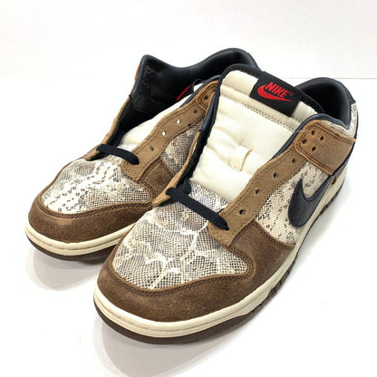 【中古品】【メンズ】 NIKE ナイキ FJ5434-120 DUNK LOW PRM "HEAD 2 HEAD/CO.JP"(2023) 160-250215-gm-38-fuz サイズ：28.5cm カラー：パイソン柄 万代Net店