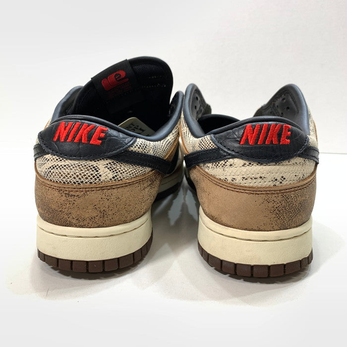 【中古品】【メンズ】 NIKE ナイキ FJ5434-120 DUNK LOW PRM "HEAD 2 HEAD/CO.JP"(2023) 160-250215-gm-38-fuz サイズ：28.5cm カラー：パイソン柄 万代Net店