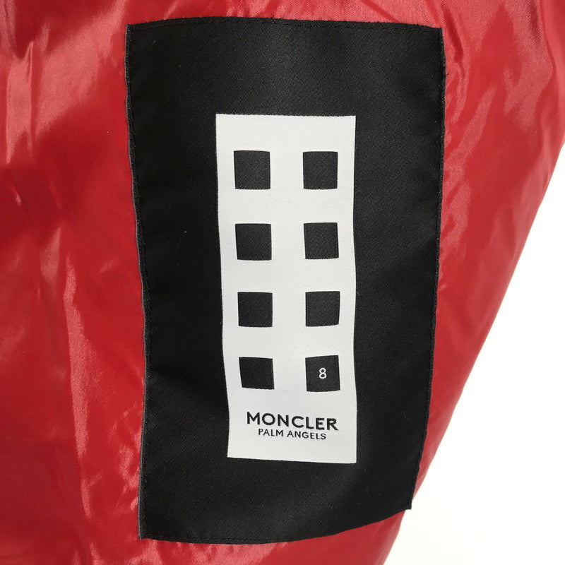 【中古品】【メンズ】  MONCLER PALM ANGELS TANGSI モンクレール パームエンジェルス コーチジャケット アウター ジャケット ブランド 古着 141-250211-mh-09-fuz サイズ：4 カラー：ブラック 万代Net店