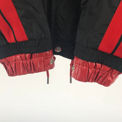 【中古品】【メンズ】  MONCLER PALM ANGELS TANGSI モンクレール パームエンジェルス コーチジャケット アウター ジャケット ブランド 古着 141-250211-mh-09-fuz サイズ：4 カラー：ブラック 万代Net店