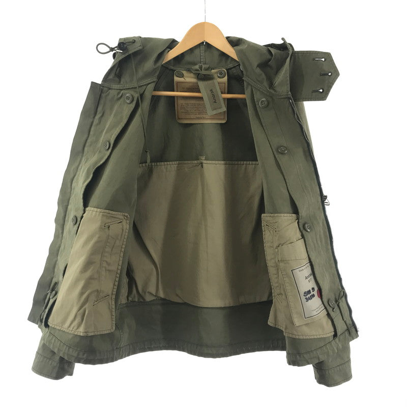 【中古品】【メンズ】  TEN-C テンシー ANORAK アノラック ジャケット ブルゾン アウター ブランド 古着 141-250211-mh-05-fuz サイズ：50 カラー：グリーン 万代Net店