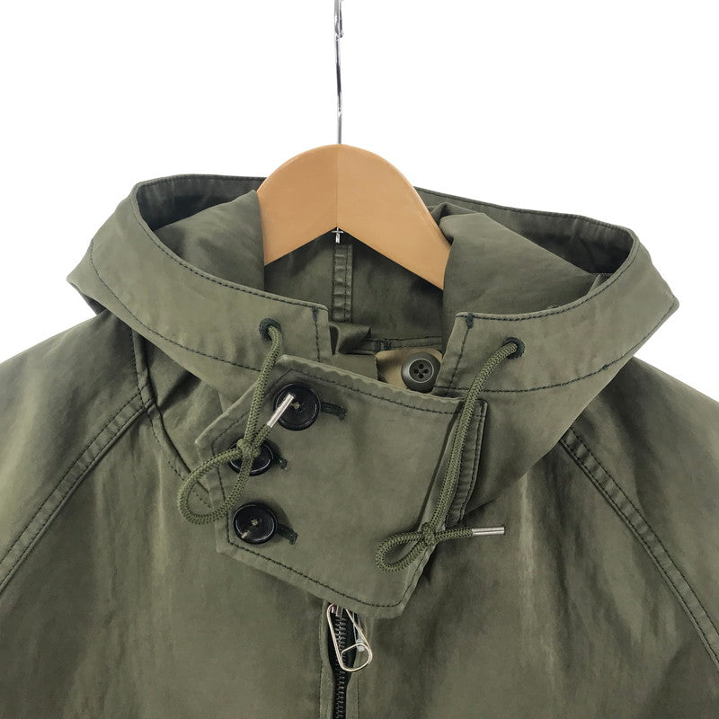 【中古品】【メンズ】  TEN-C テンシー ANORAK アノラック ジャケット ブルゾン アウター ブランド 古着 141-250211-mh-05-fuz サイズ：50 カラー：グリーン 万代Net店