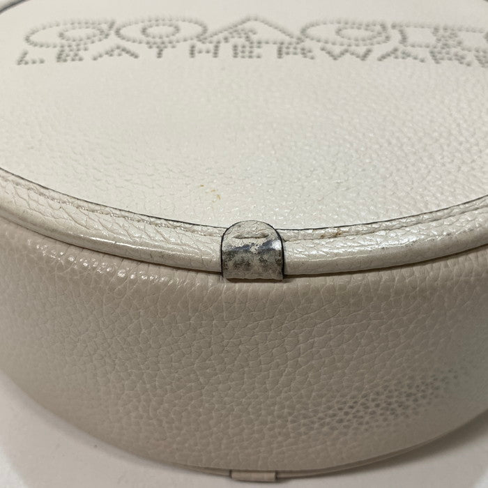【中古品】【レディース】 COACH コーチ C3427 キアサークルショルダーバッグ ブランド バッグ カバン 180-250316-gm-22-fuz カラー：ホワイト 万代Net店