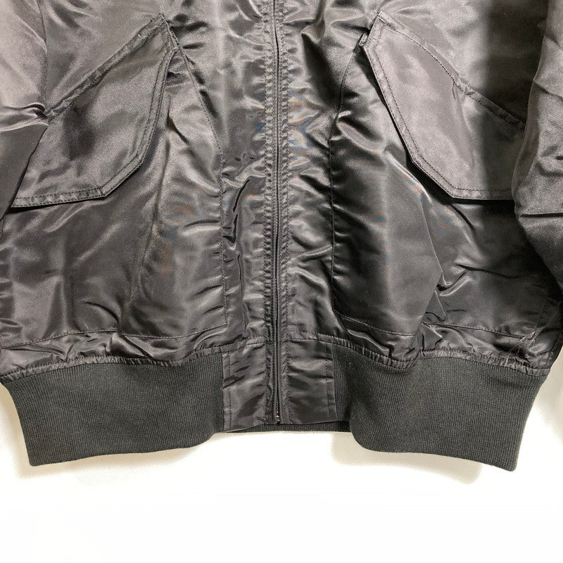 【中古品】【メンズ】 HOUSTON ヒューストン PATCH CWU-36 P FLIGHT JACKET パッチ フライト ジャケット ブランド 古着 145-250212-mh-10-fuz サイズ：XL カラー：ブラック 万代Net店