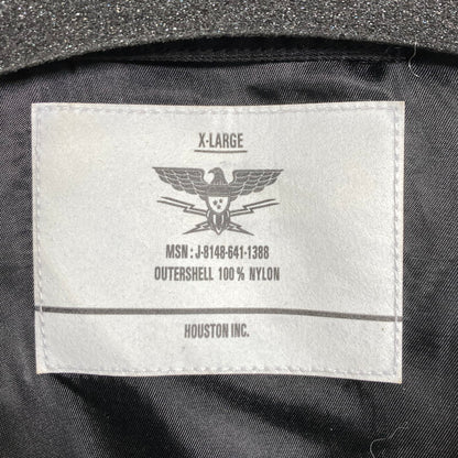 【中古品】【メンズ】 HOUSTON ヒューストン PATCH CWU-36 P FLIGHT JACKET パッチ フライト ジャケット ブランド 古着 145-250212-mh-10-fuz サイズ：XL カラー：ブラック 万代Net店