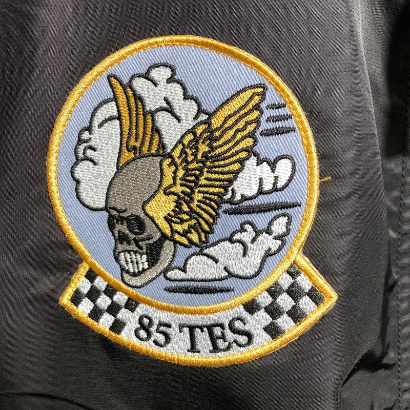 【中古品】【メンズ】 HOUSTON ヒューストン PATCH CWU-36 P FLIGHT JACKET パッチ フライト ジャケット ブランド 古着 145-250212-mh-10-fuz サイズ：XL カラー：ブラック 万代Net店