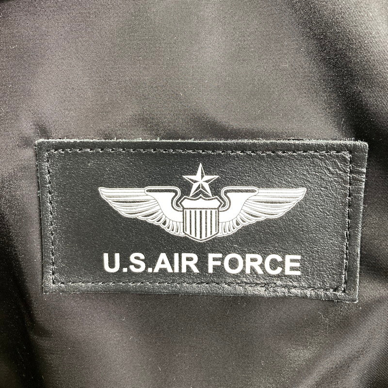 【中古品】【メンズ】 HOUSTON ヒューストン PATCH CWU-36 P FLIGHT JACKET パッチ フライト ジャケット ブランド 古着 145-250212-mh-10-fuz サイズ：XL カラー：ブラック 万代Net店