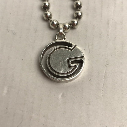 【中古品】【メンズ/レディース】 GUCCI グッチ Gロゴ ブレスレット ボールチェーン SILVER 925 シルバー 925 183-250211-mh-14-fuz カラー：SILVER925 万代Net店