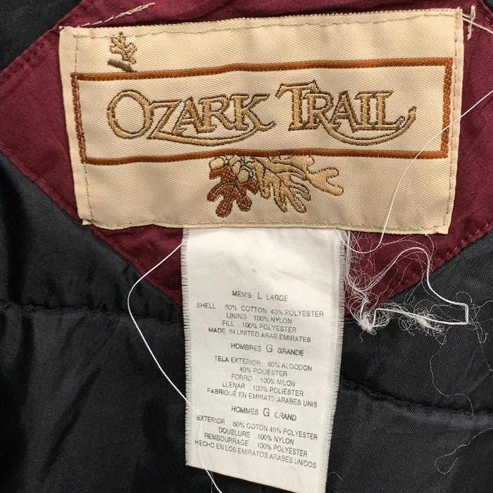 【中古品】【メンズ】 OZARK TRAIL ジャケット アウター ブランド 古着 145-250216-gm-29-fuz サイズ：L カラー：ワインレッド 万代Net店