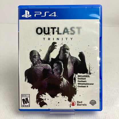 【中古美品】 PlayStation4 PS4 プレイステーション4 プレステ4 ソフト Outlast Trinity アウトラスト トリニティ (輸入版:北米) [CERO区分_D / 17歳以上対象] 027-251215-mh-08-fuz 万代Net店