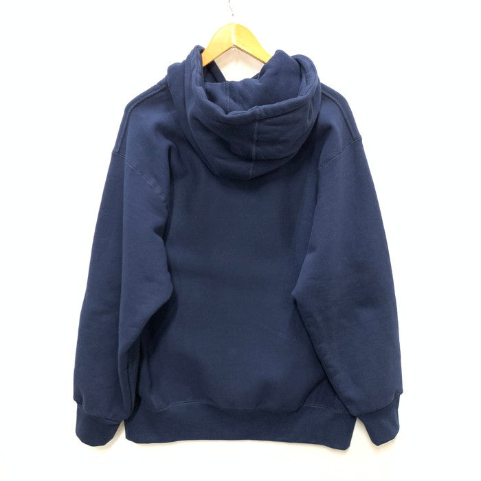 【中古品】【メンズ】 BUDSPOOL 100 MILLIONS HEAVY WEIGHT HOODED SWEAT パーカー ブランド 古着 142-250215-gm-05-fuz サイズ：L カラー：ネイビー 万代Net店