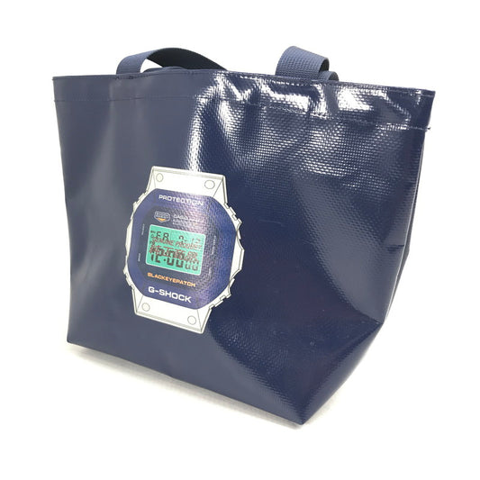 【中古品】【レディース】 BLACKEYEPATCH×G-SHOCK ブラックアイパッチ×ジーショック トートバッグ NAVY カバン バッグ かばん ※スレあり 188-260711-io-57-fuzh 万代Net店