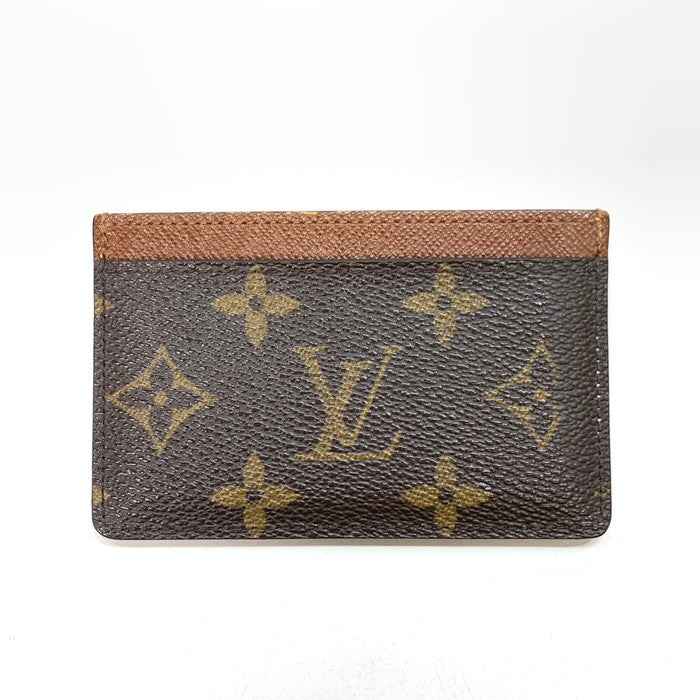 【中古品】【メンズ/レディース】 LOUIS VUITTON ルイ・ヴィトン M61733 ポルト カルト・サーンプル カードケース ブランド 179-250215-gm-27-fuz カラー：ブラウン 万代Net店