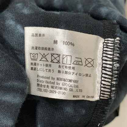 【中古品】【メンズ】 VANSON バンソン 半袖Tシャツ カットソー トップス ブランド 古着 145-250215-gm-16-fuz サイズ：L カラー：ブルー 万代Net店