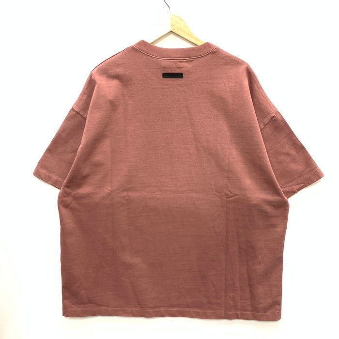 【中古品】【メンズ】 ESSENTIALS 半袖Tシャツ カットソー トップス ブランド 古着 142-250222-gm-10-fuz サイズ：S カラー：ピンク 万代Net店