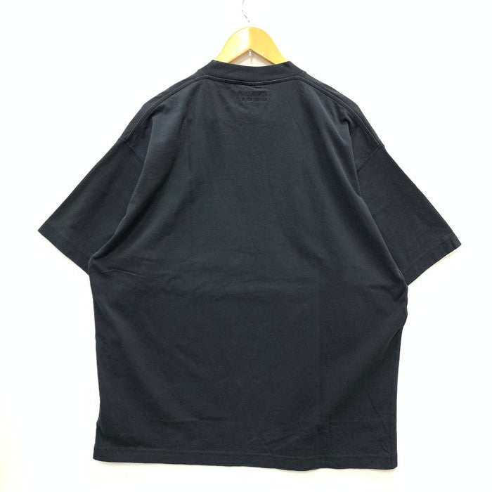 【中古品】【メンズ】 VETEMENTS 24AW UA65TR300B PARIS LOGO TEE 半袖Tシャツ カットソー トップス ブランド 古着 141-250222-gm-09-fuz サイズ：XS カラー：ブラック 万代Net店