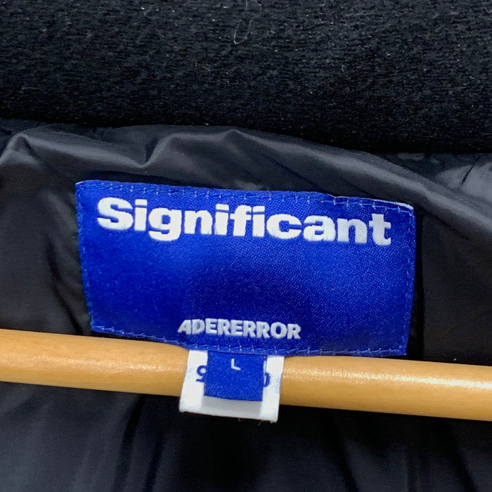 【中古品】【メンズ】 ADER ERROR アーダーエラー BM42FYDW0404BK ダウンベスト アウター ブランド 古着 141-250222-gm-18-fuz サイズ：L カラー：ブラック 万代Net店