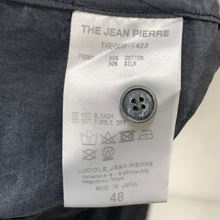 【中古品】【メンズ】 THE JEAN PIERRE 長袖シャツジャケット アウター トップス ブランド 古着 140-250216-gm-36-fuz サイズ：48 カラー：チャコールグレー 万代Net店