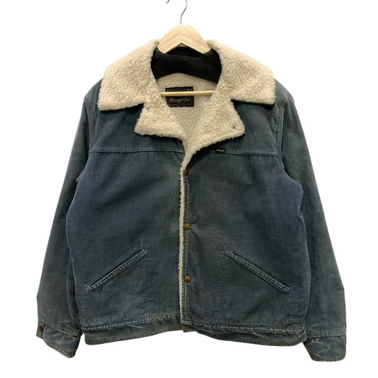 【中古品】【メンズ】 Wrangler ラングラー 70s 黒タグ ボアジャケット アウター ブランド 古着 145-250222-gm-20-fuz サイズ：不明 カラー：グレー ブルー 万代Net店