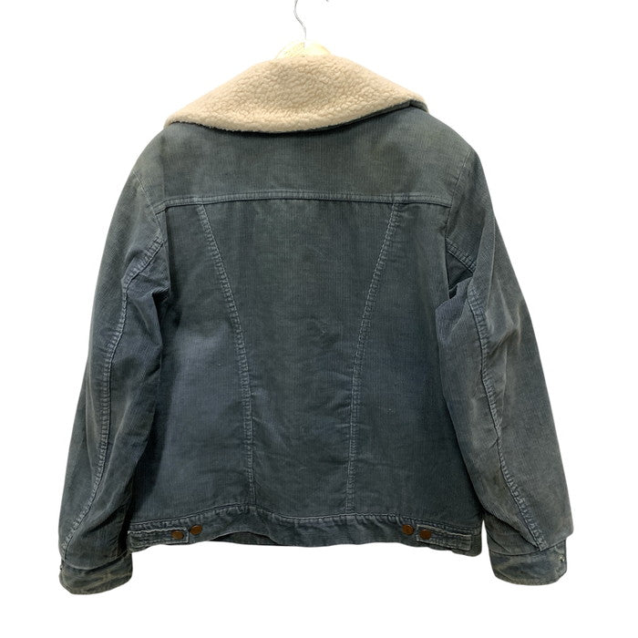 【中古品】【メンズ】 Wrangler ラングラー 70s 黒タグ ボアジャケット アウター ブランド 古着 145-250222-gm-20-fuz サイズ：不明 カラー：グレー ブルー 万代Net店