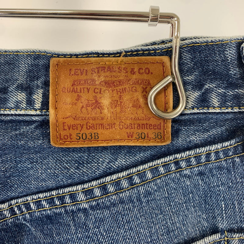 【中古品】【メンズ】  LEVI'S 503B デニムパンツ リーバイス 156-250216-st-08-fuz サイズ：30 カラー：ブルー 万代Net店