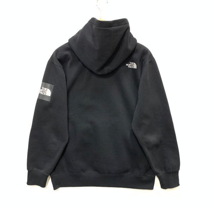 【中古品】【メンズ】 THE NORTH FACE ザ・ノースフェイス NT61835 SQUARE LOGO HOODIE パーカー トップス ブランド 古着 144-250223-gm-27-fuz サイズ：L カラー：ブラック 万代Net店