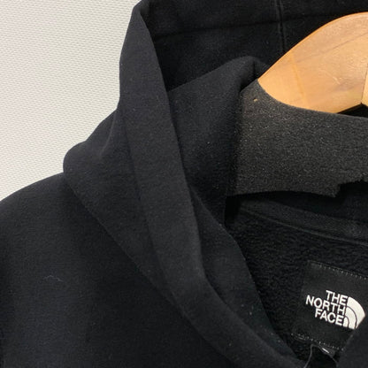 【中古品】【メンズ】 THE NORTH FACE ザ・ノースフェイス NT61835 SQUARE LOGO HOODIE パーカー トップス ブランド 古着 144-250223-gm-27-fuz サイズ：L カラー：ブラック 万代Net店