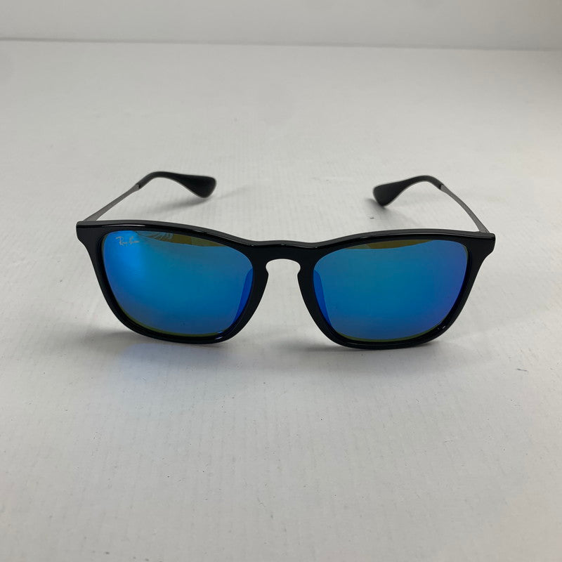 【中古品】 RAY-BAN RB4187-F ”CHRIS"ウェリントンサングラス サングラス レイバン 203-250218-st-19-fuz カラー：ブルー 万代Net店