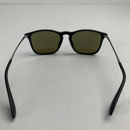 【中古品】 RAY-BAN RB4187-F ”CHRIS"ウェリントンサングラス サングラス レイバン 203-250218-st-19-fuz カラー：ブルー 万代Net店