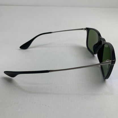 【中古品】 RAY-BAN RB4187-F ”CHRIS"ウェリントンサングラス サングラス レイバン 203-250218-st-19-fuz カラー：ブルー 万代Net店