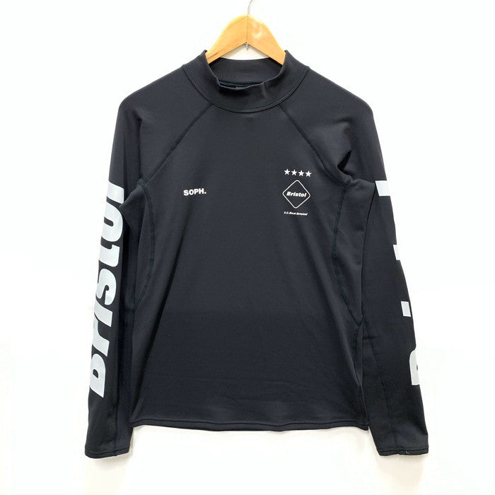 【中古品】【メンズ】 F.C.REAL BRISTOL FCRB-189013 UNDER LAYER TOP アンダーシャツ トップス ブランド 古着 142-250223-gm-16-fuz サイズ：M カラー：ブラック 万代Net店