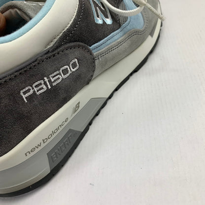 【中古品】 NEWBALANCE M1500BMS スニーカー 靴 ニューバランス 162-250218-st-22-fuz サイズ：26.5cm カラー：グレー・ブルー 万代Net店