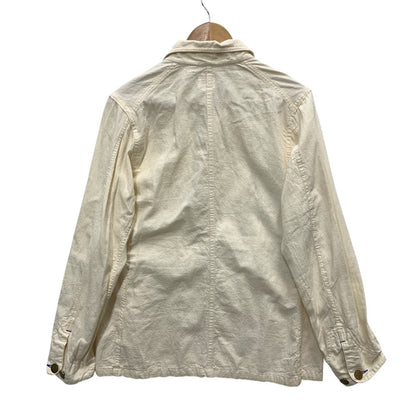【中古品】【メンズ】 BALANCE+HARMONY カバーオールジャケット アウター ブランド 古着 145-250323-gm-10-fuz サイズ：M カラー：ホワイト 万代Net店